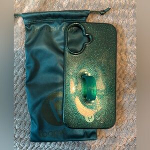 Loopy Emerald Sparkle - Apple / iPhone 16 (6.1" Screen) / Righty
